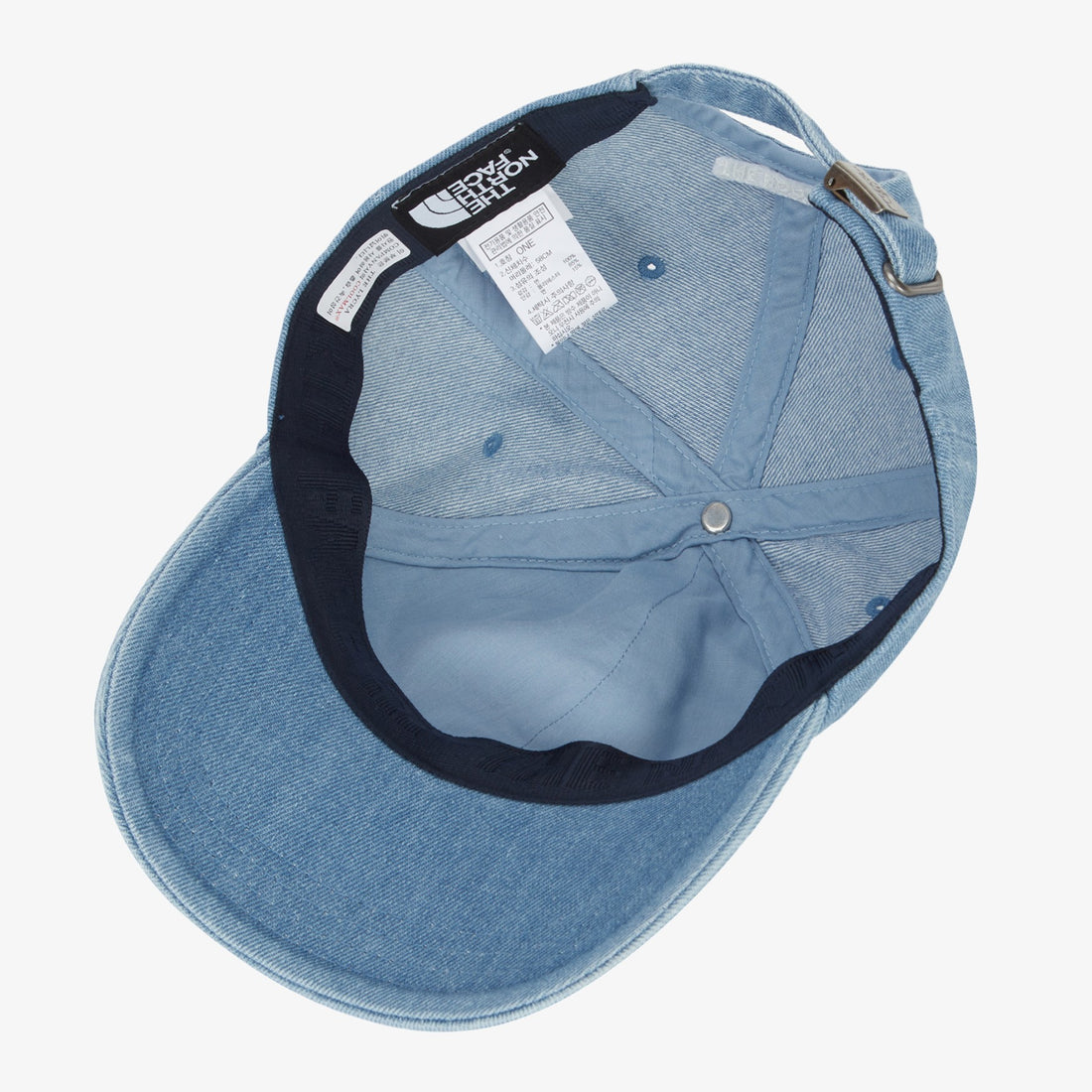 TNFロゴソフトCAP_DENIM