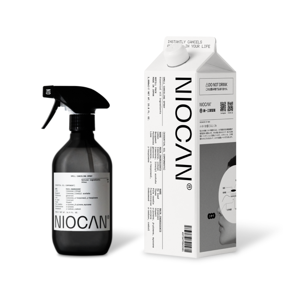 NIOCAN SPRAY ＋ Refill Pack 1L homegoods niocan