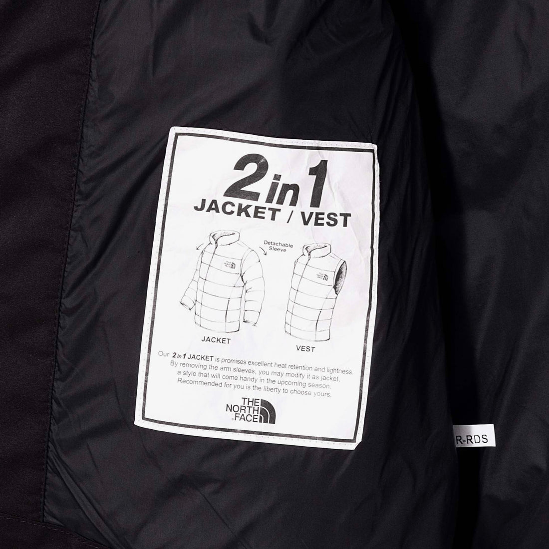 NOVELTY NUPTSE DT DOWN JACKET (RDS) BLACK THE NORTH FACE