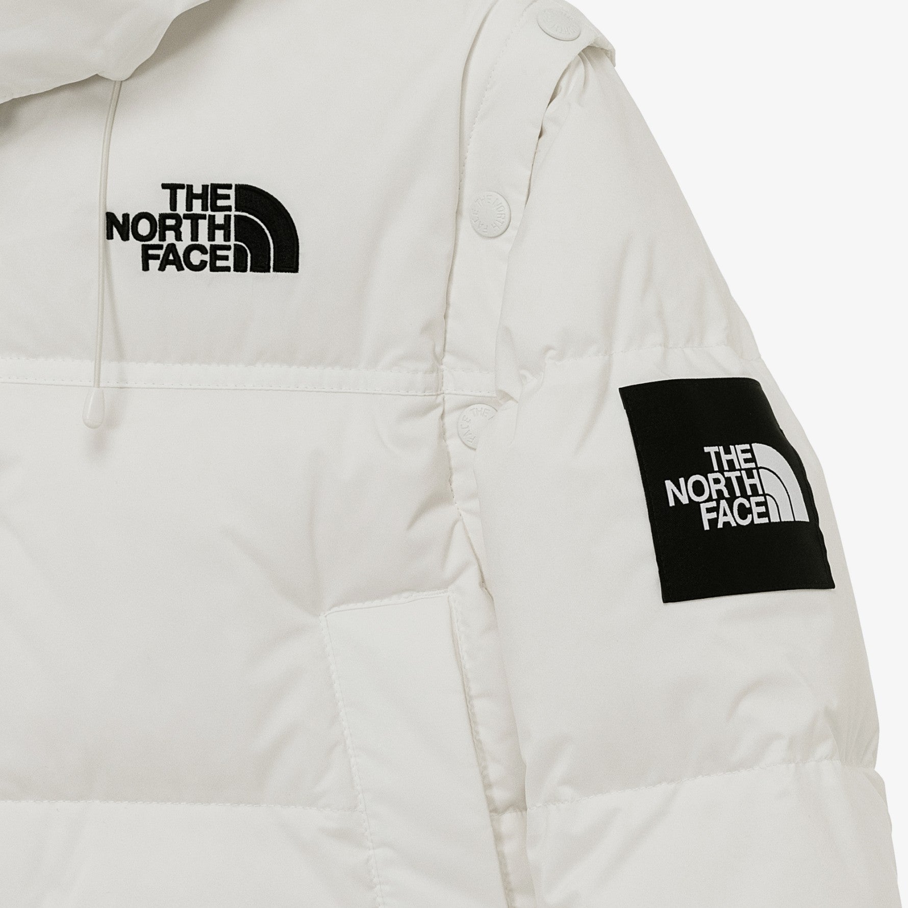 NOVELTY NUPTSE DT DOWN JACKET (RDS) WHITE THE NORTH FACE