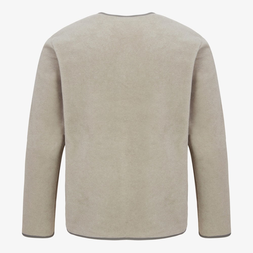 軽くて暖かい。NEWデザインフリース｜M'S MELLOW FLEECE EX カーディガン