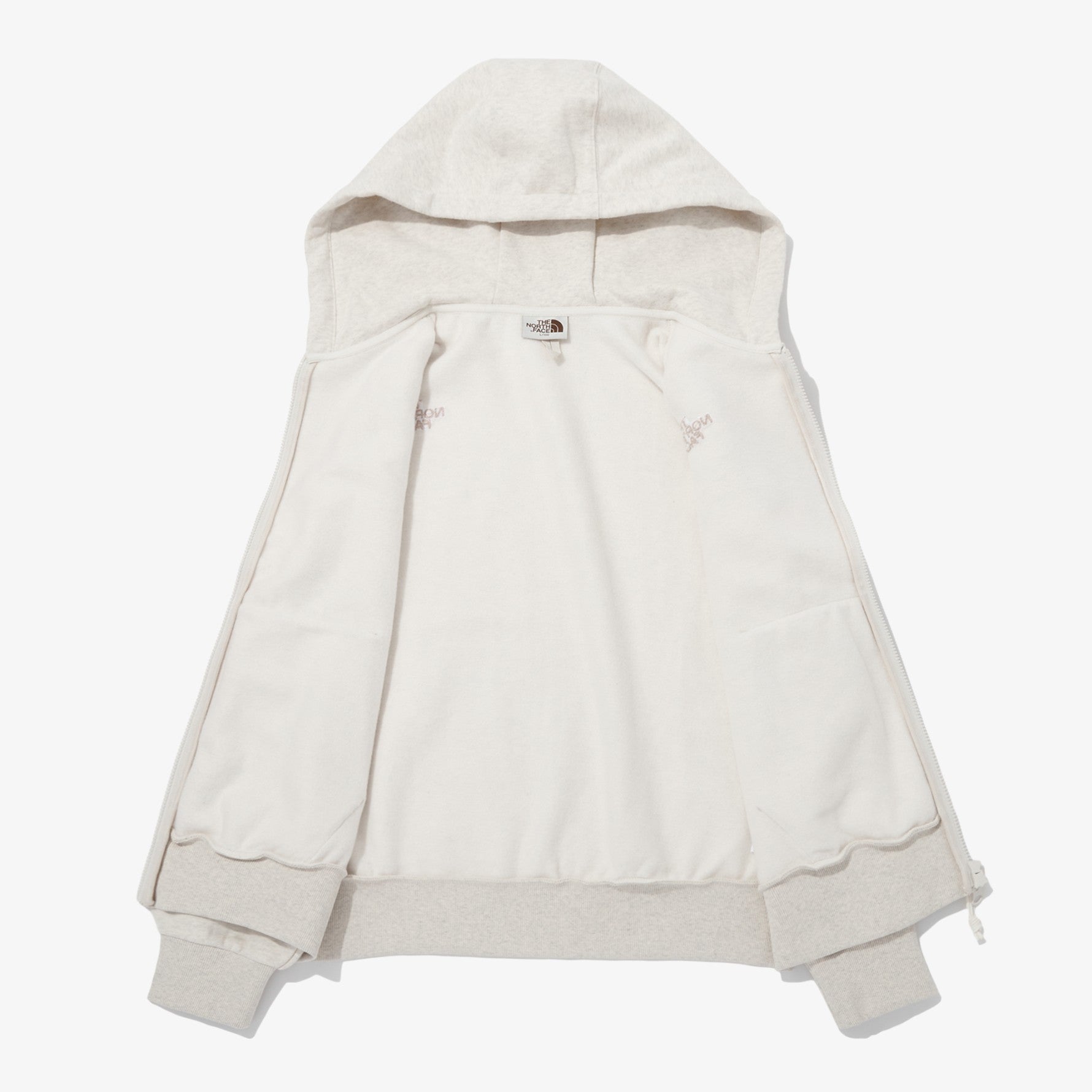 BONNEY BRUSHED HOOD ZIP UP THE NORTH FACE