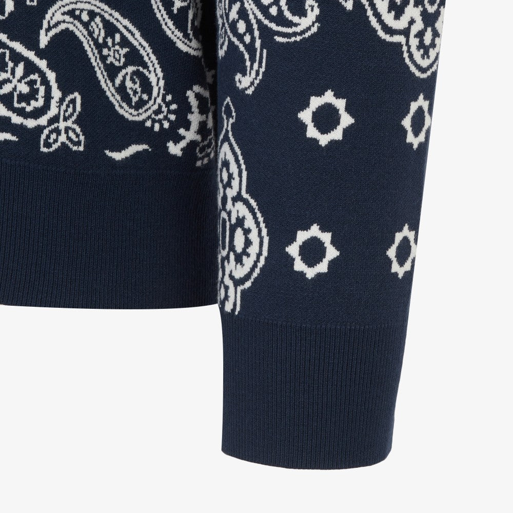 ルーズシルエット｜MS ペイズリー カーディガン（Men'sサイズ）