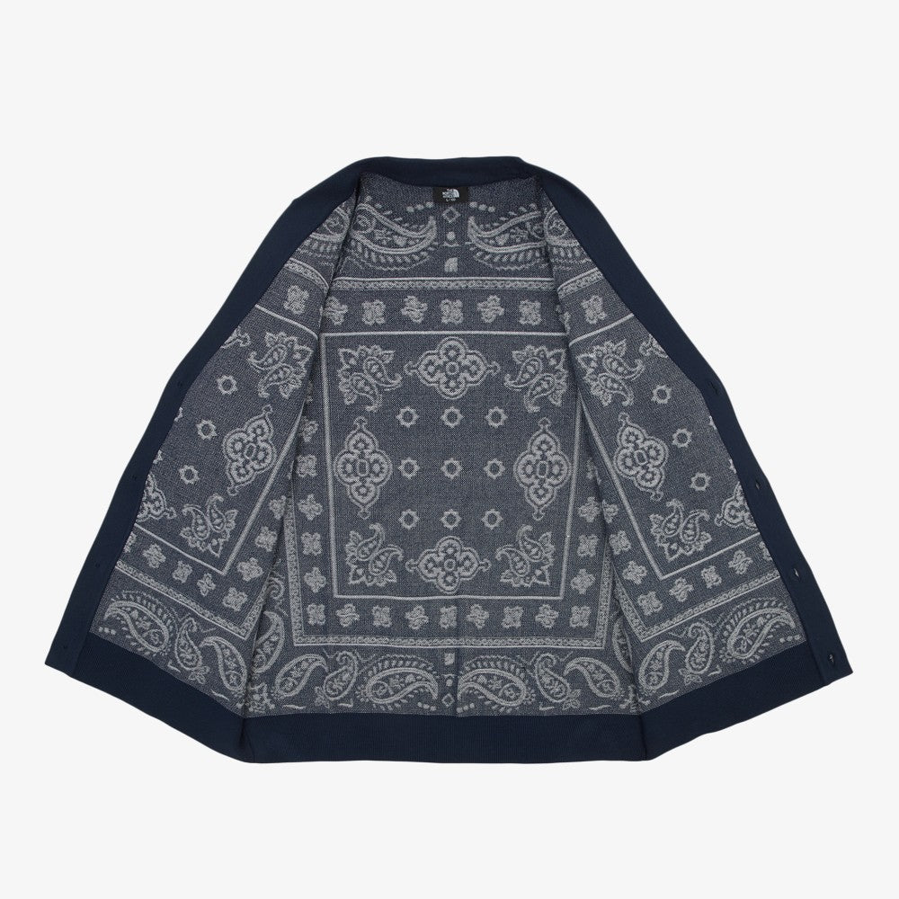 ルーズシルエット｜MS ペイズリー カーディガン（Men'sサイズ）
