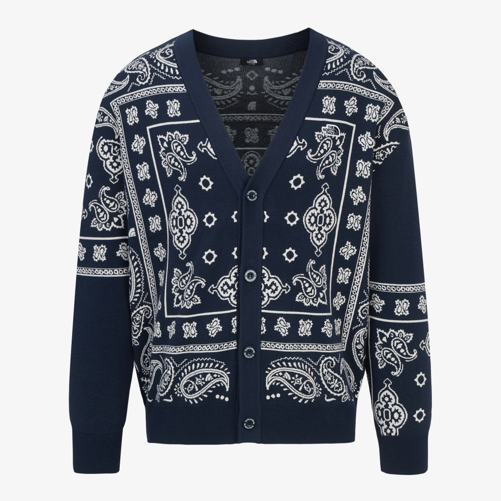 ルーズシルエット｜MS ペイズリー カーディガン（Men'sサイズ）