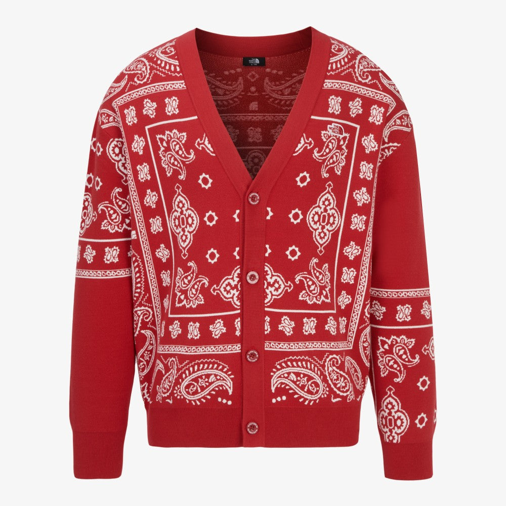 ルーズシルエット｜MS ペイズリー カーディガン（Men'sサイズ）