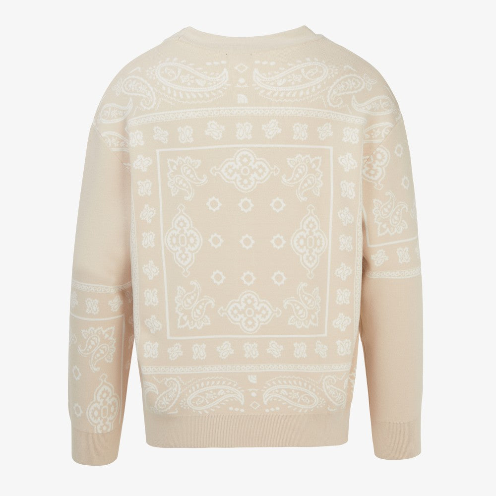 ルーズシルエット｜MS ペイズリー カーディガン（Men'sサイズ）