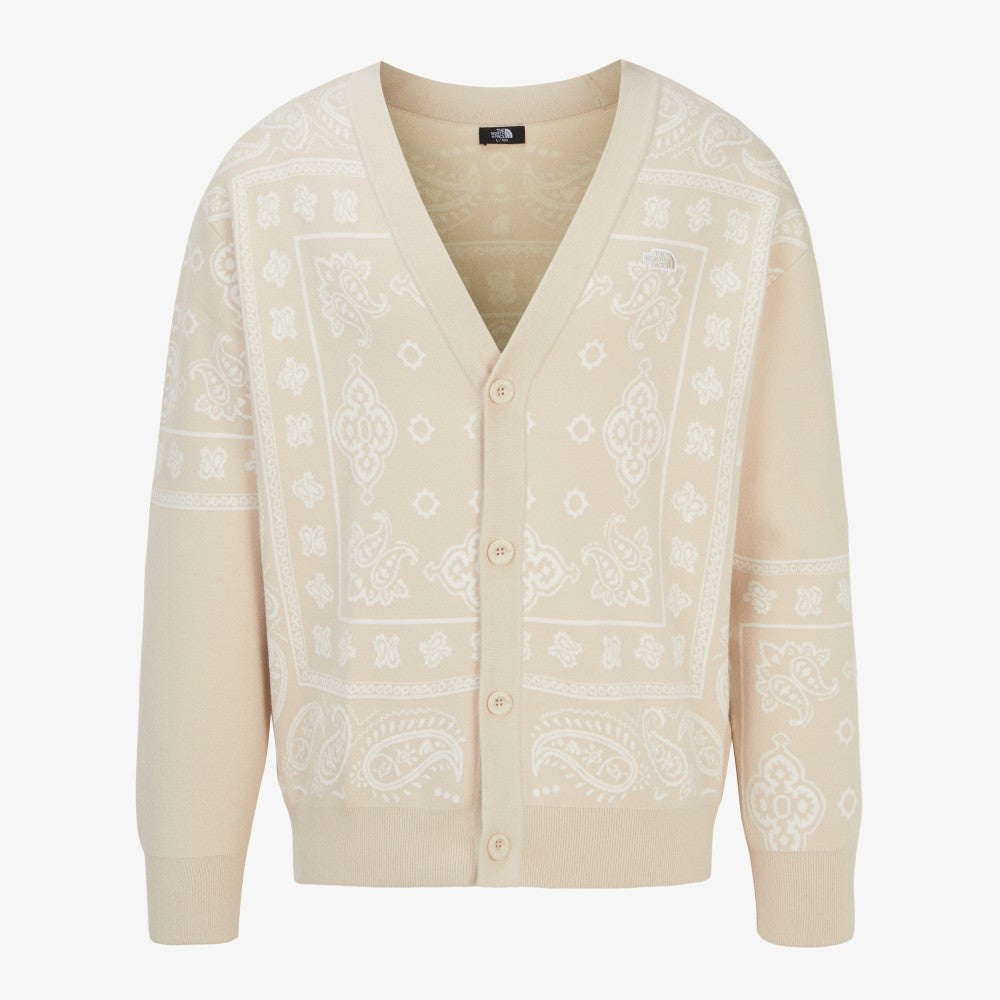 ルーズシルエット｜MS ペイズリー カーディガン（Men'sサイズ）