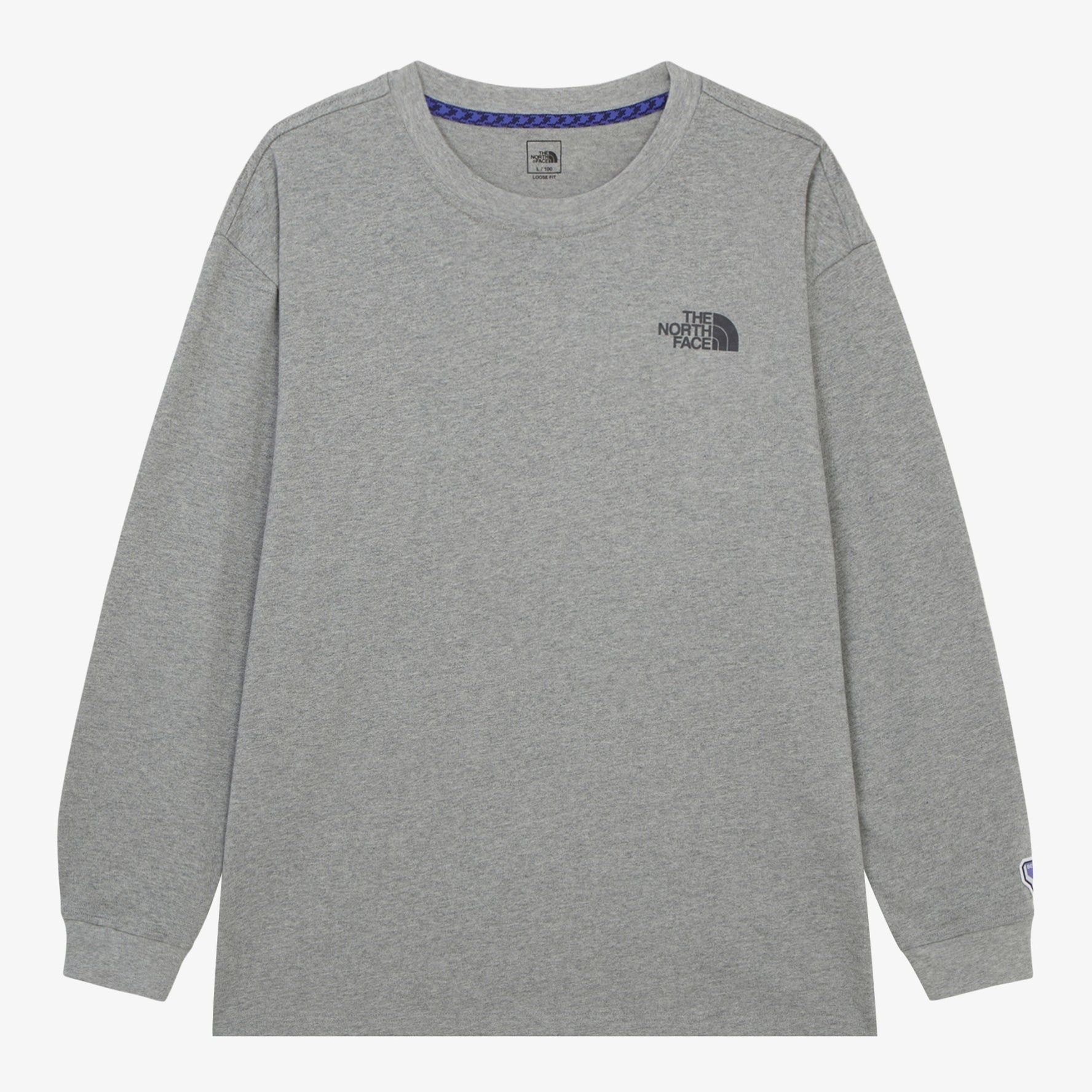 クライミングコレクション　カラビナグラフィッククルーネック長袖Tシャツ
