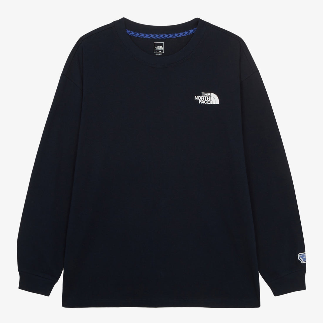 クライミングコレクション　カラビナグラフィッククルーネック長袖Tシャツ