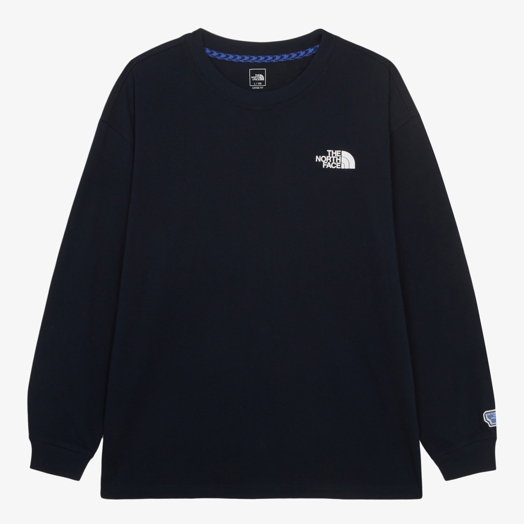 クライミングコレクション　カラビナグラフィッククルーネック長袖Tシャツ