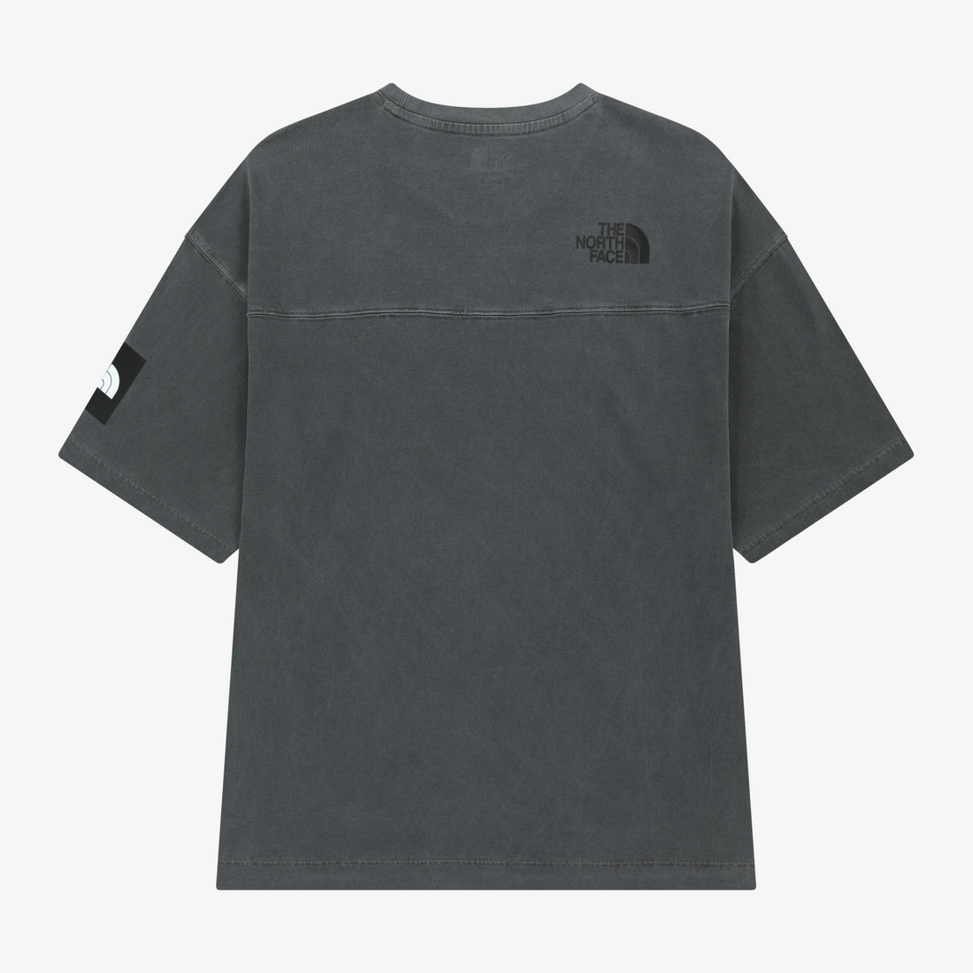 ステッチ染め半袖ラウンドTシャツ
