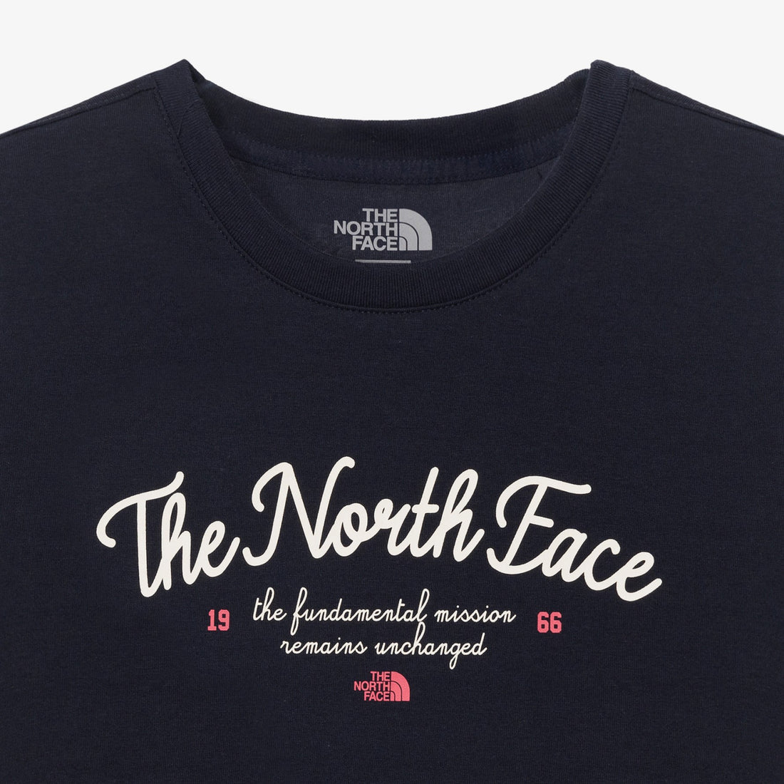 レディースレタリング半袖ラウンドTシャツ