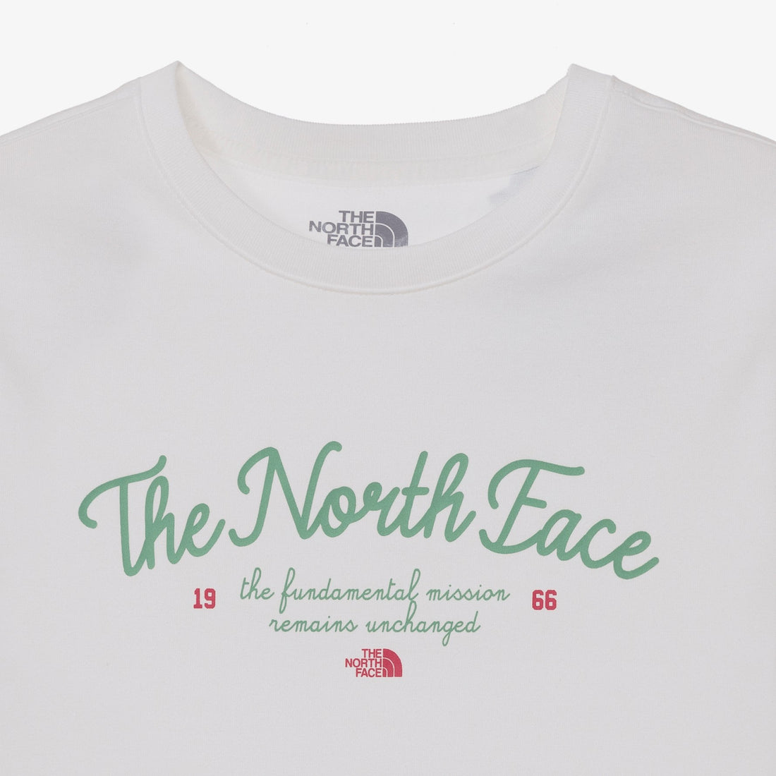 レディースレタリング半袖ラウンドTシャツ