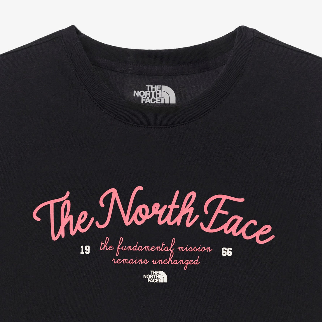 レディースレタリング半袖ラウンドTシャツ