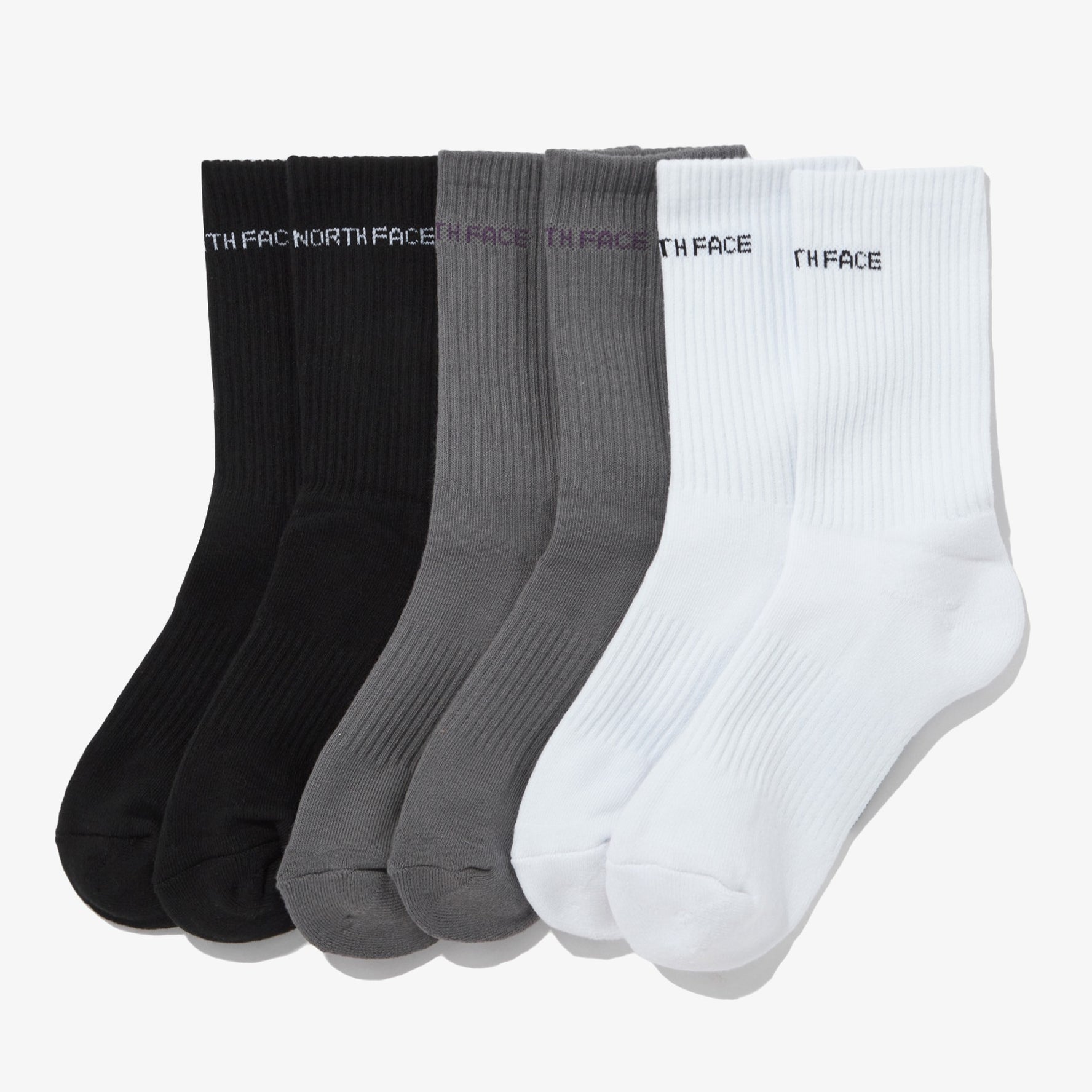 SIMPLE MID SOCKS 3P THE NORTH FACE