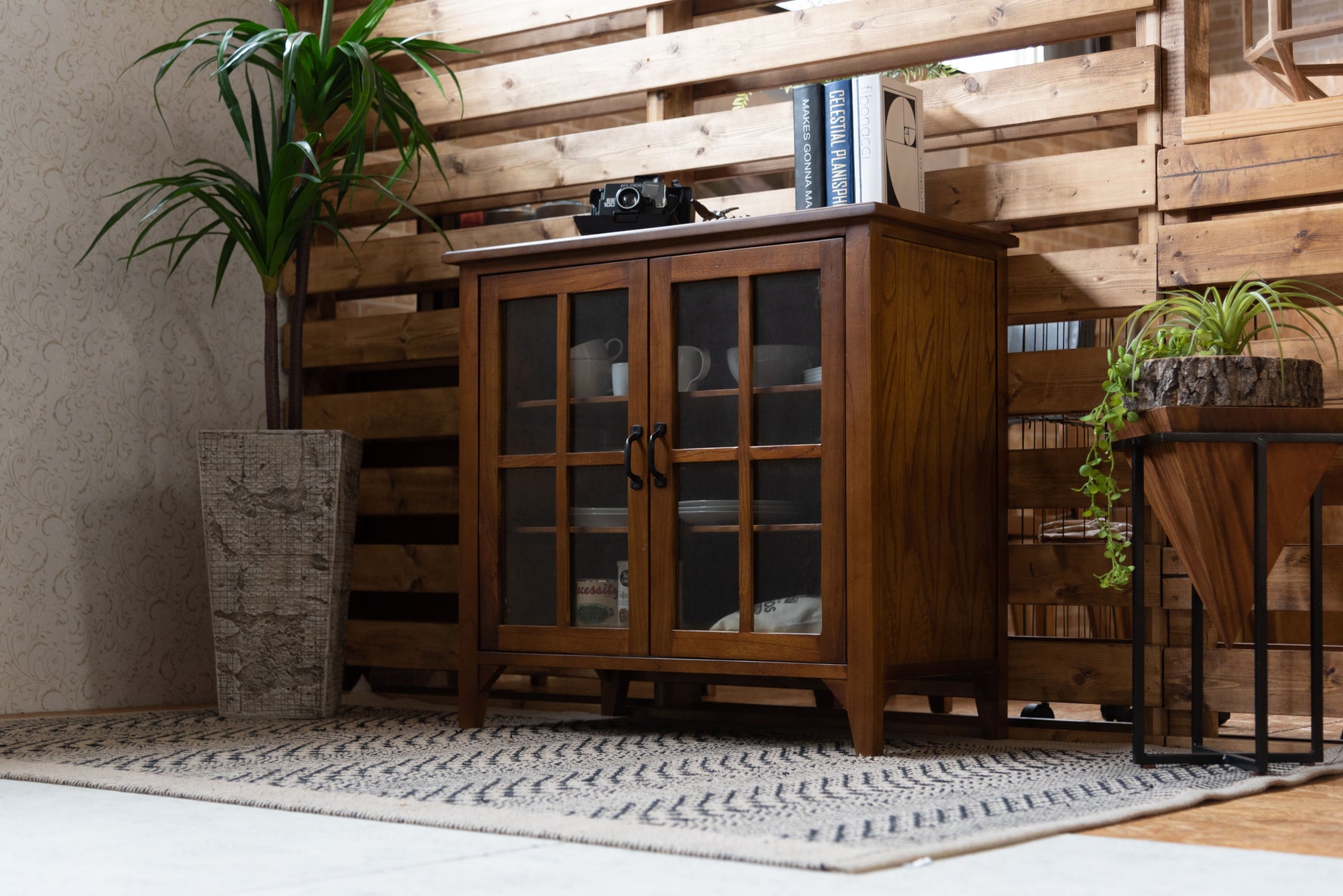 ティンバー キャビネットW85xD45xH80