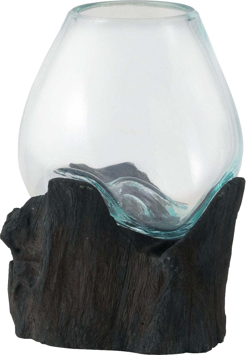 一点もの、流木×ガラスアートオブジェ｜FIERA