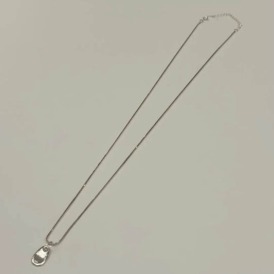 シルバーネックレス - eonni