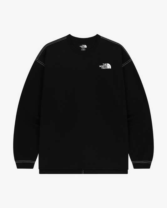 ユニセックスロングT|エッセンシャル ロングスリーブ ラウンド T シャツ