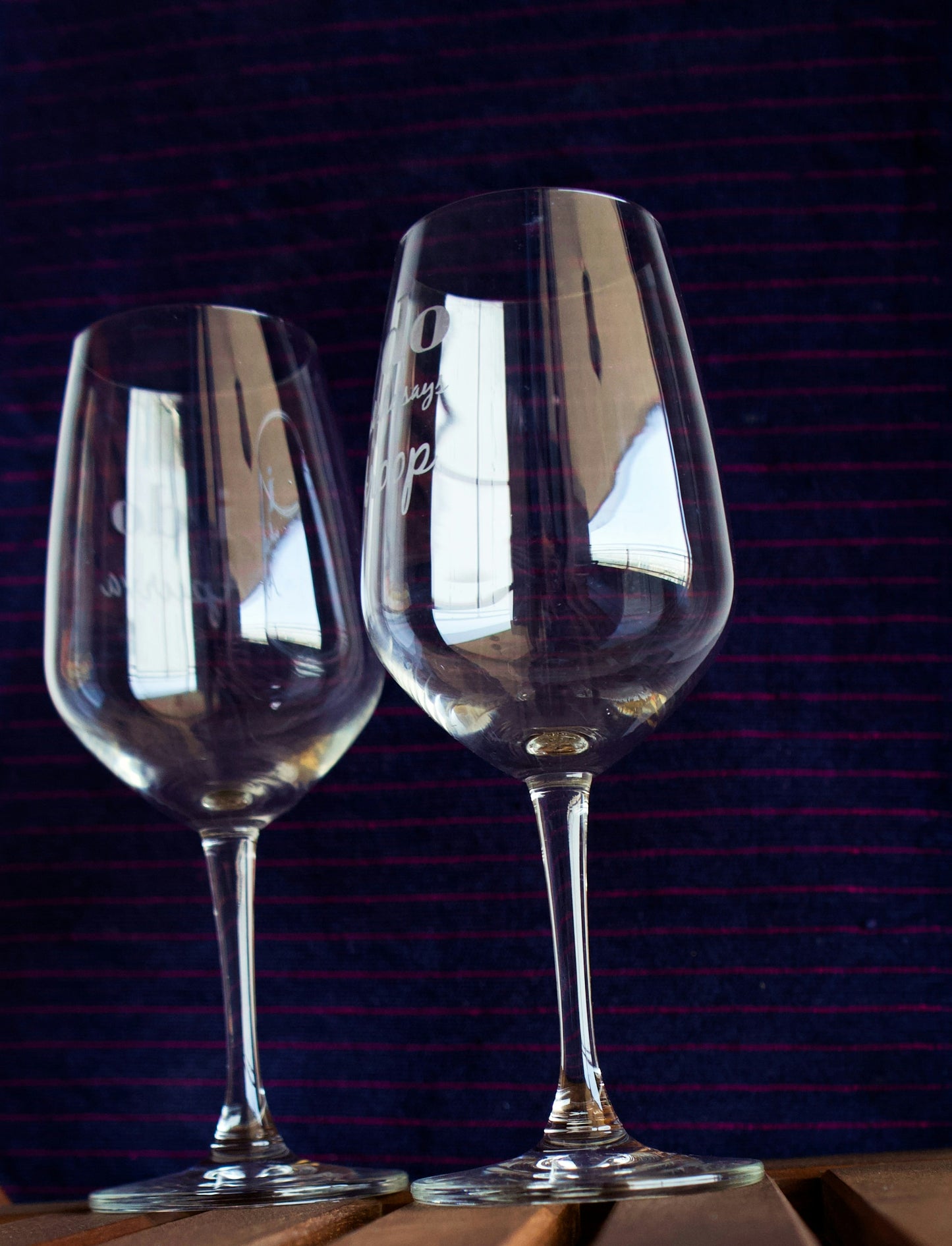 RIEDEL オヴァチュア オリジナル彫刻ワイングラス