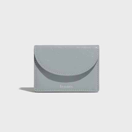 fennec クリンクルハーフムーンミニウォレット