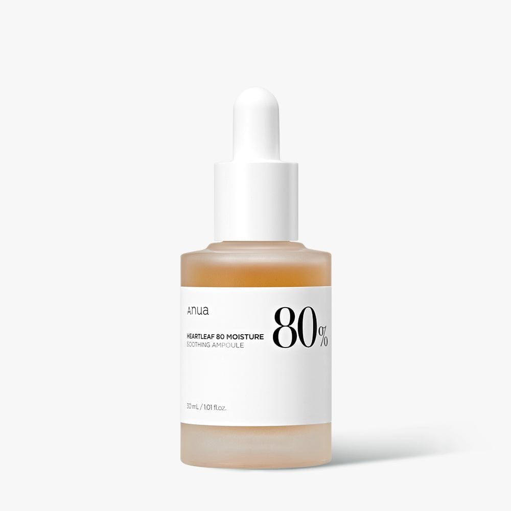 Anua ハートリーフ 80% モイスチャー スージング アンプル 30ml