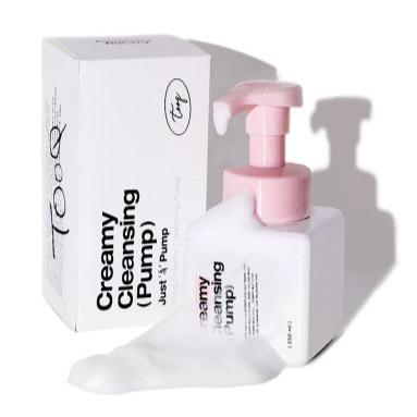 tooq Creamy Cleansing Pump 250ml BEAUTY Cleanser Cleansers Cleansing Foam Cleansing Water