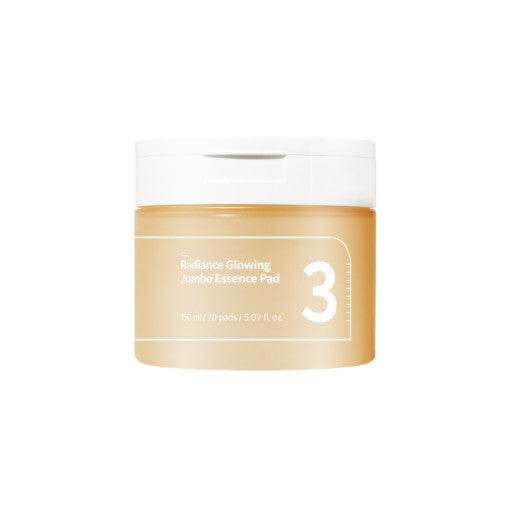 numbuzin No.3 Radiance Glowing Jumbo Essence Pad 70P - eonni