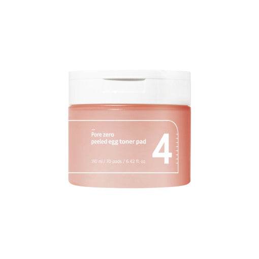 numbuzin No.4 ポアゼロ ピールドエッグ トナーパッド 70枚 - eonni