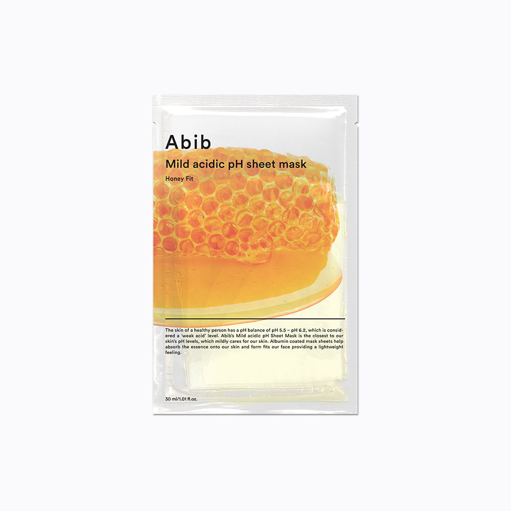 Abib マイルド酸性pHシートマスクハニーフィット30ml 成功 Facial Mask