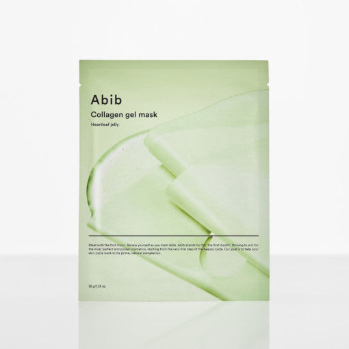 Abib コラーゲンジェルマスク 35g x 1個#Heartleaf Jelly Facial Mask Sheet Masks