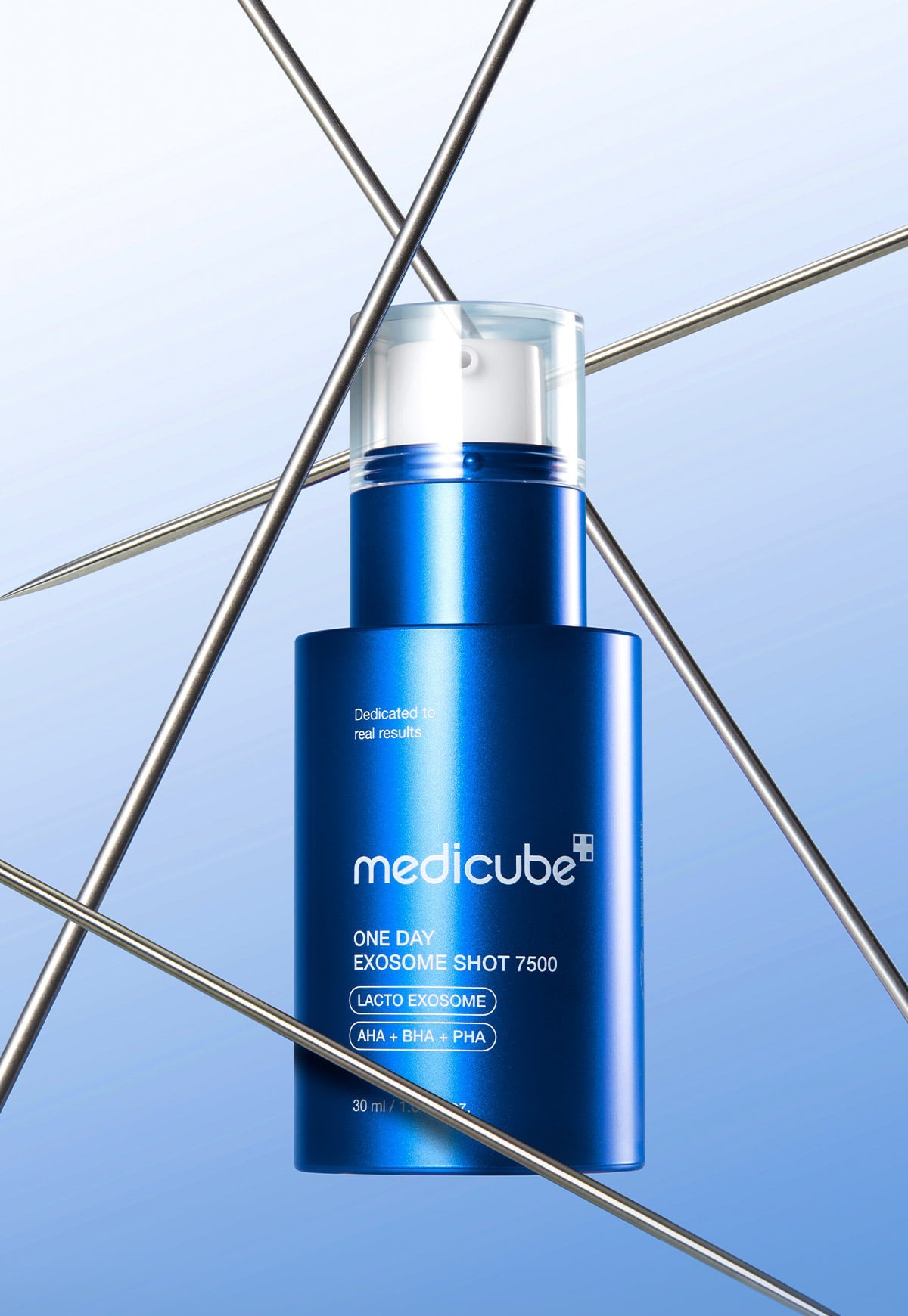 medicube ワンデイエクソソームショットポアアンプル7500 30ml - eonni