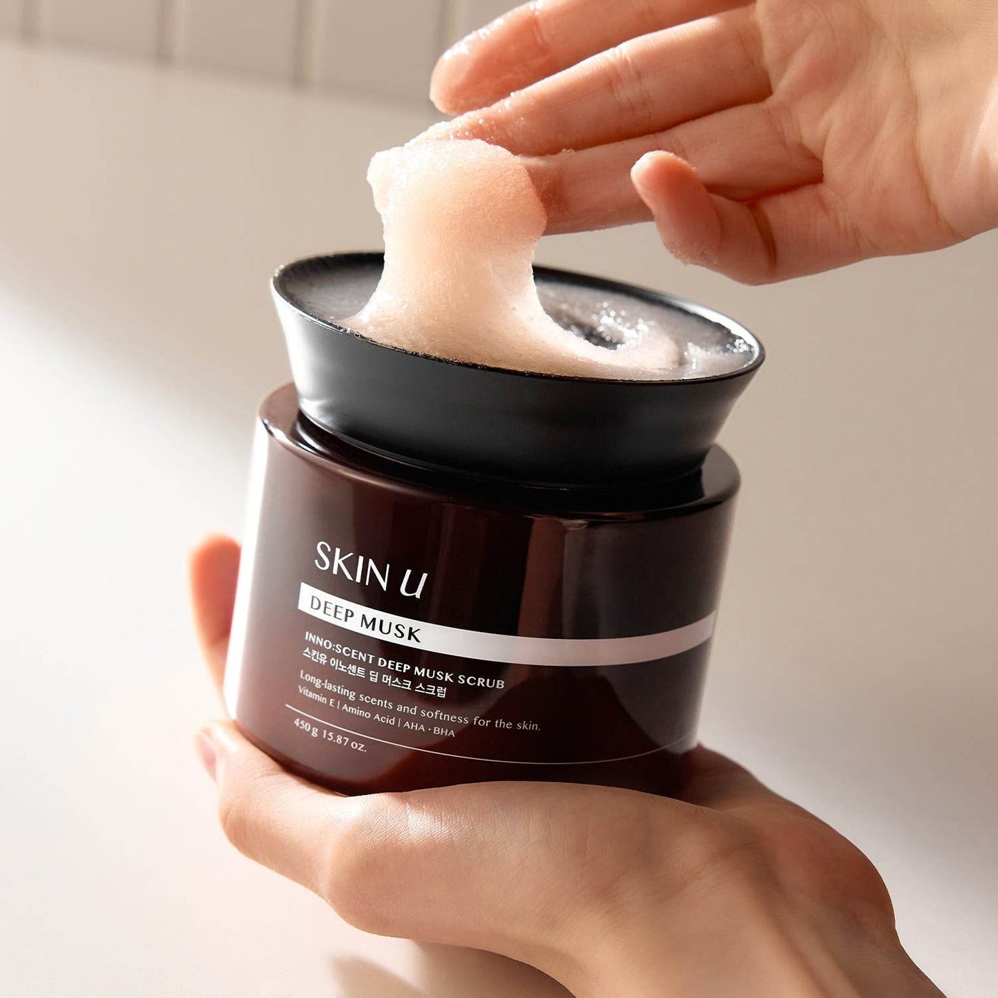 SKIN U INNO:SCENT Body Scrub 450g (2-type) - eonni