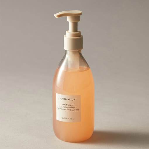 AROMATICA マグノリアとサンダルウッドのメロウネスオイル ボディウォッシュ 290ml - eonni